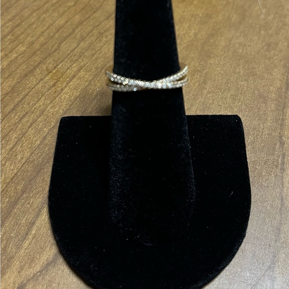 10k yellow gold diamond ring.